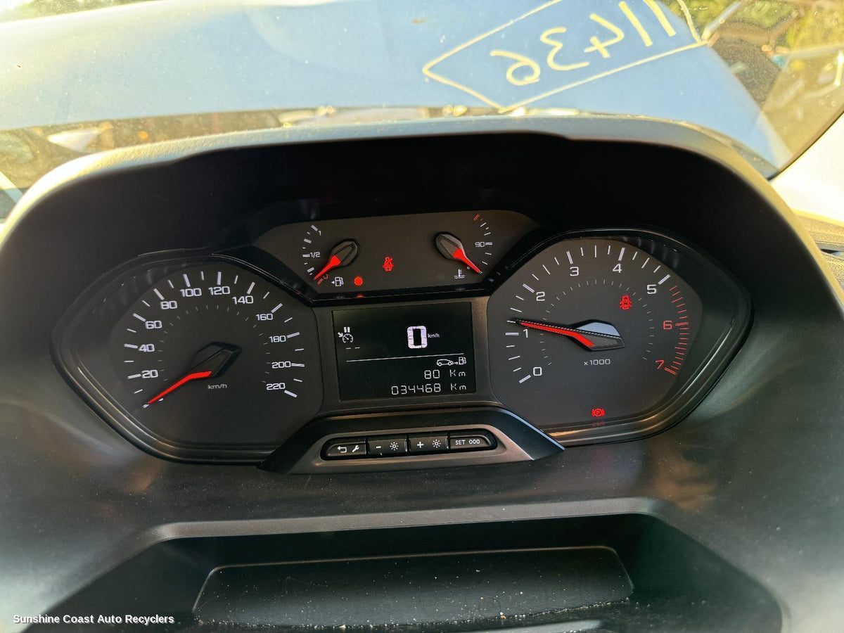 2019-2023 Peugeot Partner Instrument Cluster