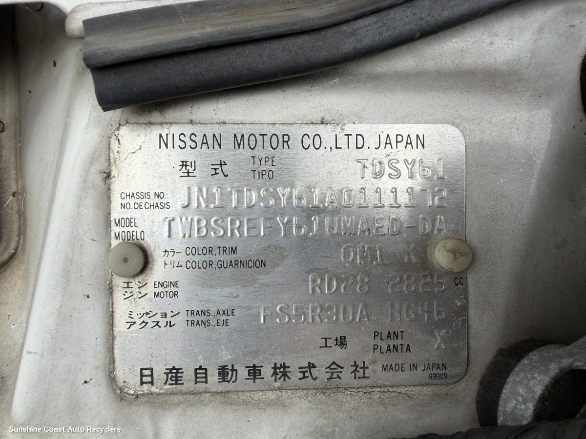 1997-2017 Nissan Patrol Differential Centre