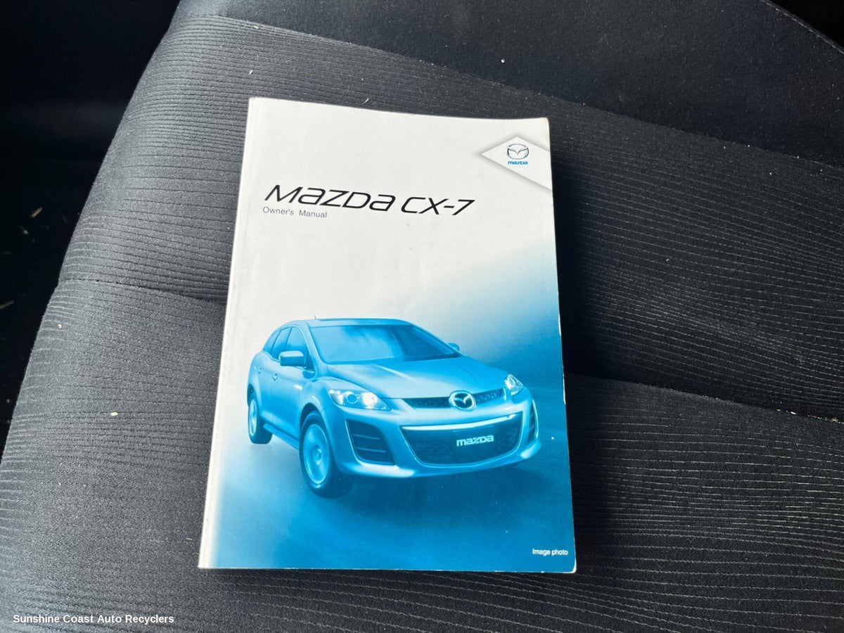2006-2012 Mazda Cx7 Owners Handbook