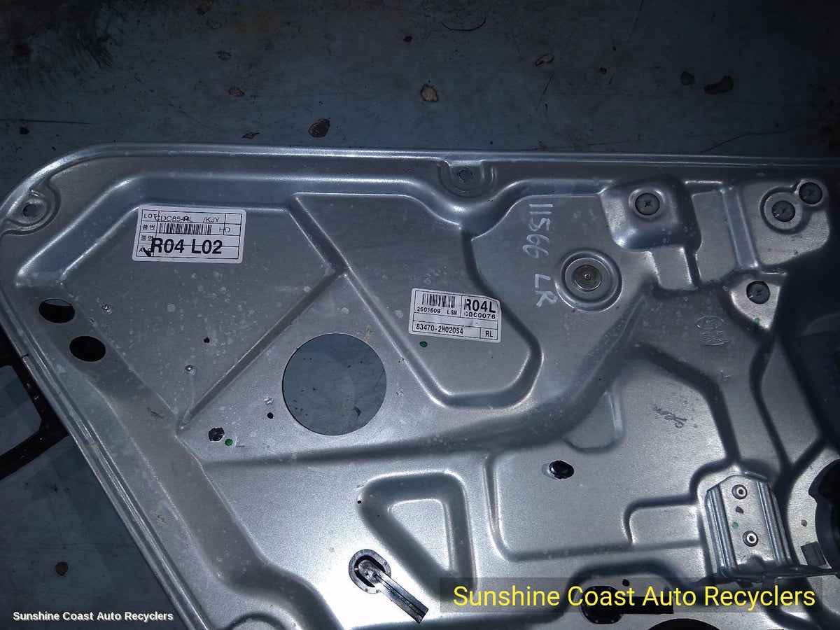 2006-2011 Hyundai Elantra Left Rear Wnd Reg Motor