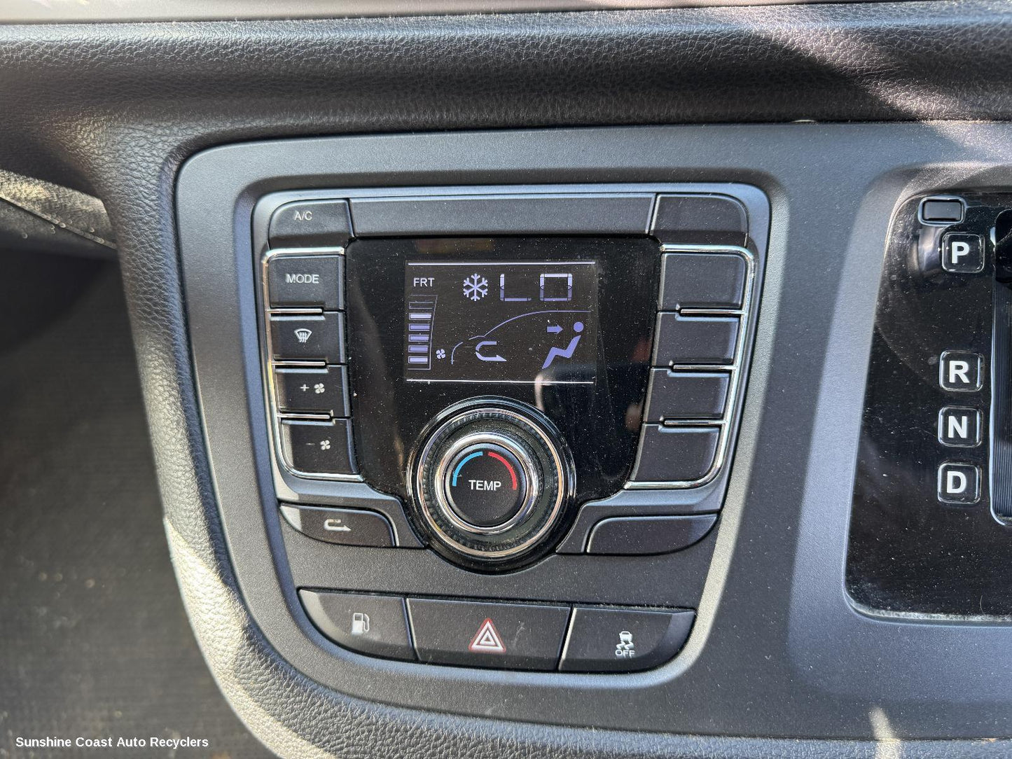 2020 Ldv G10 Heater Ac Controls