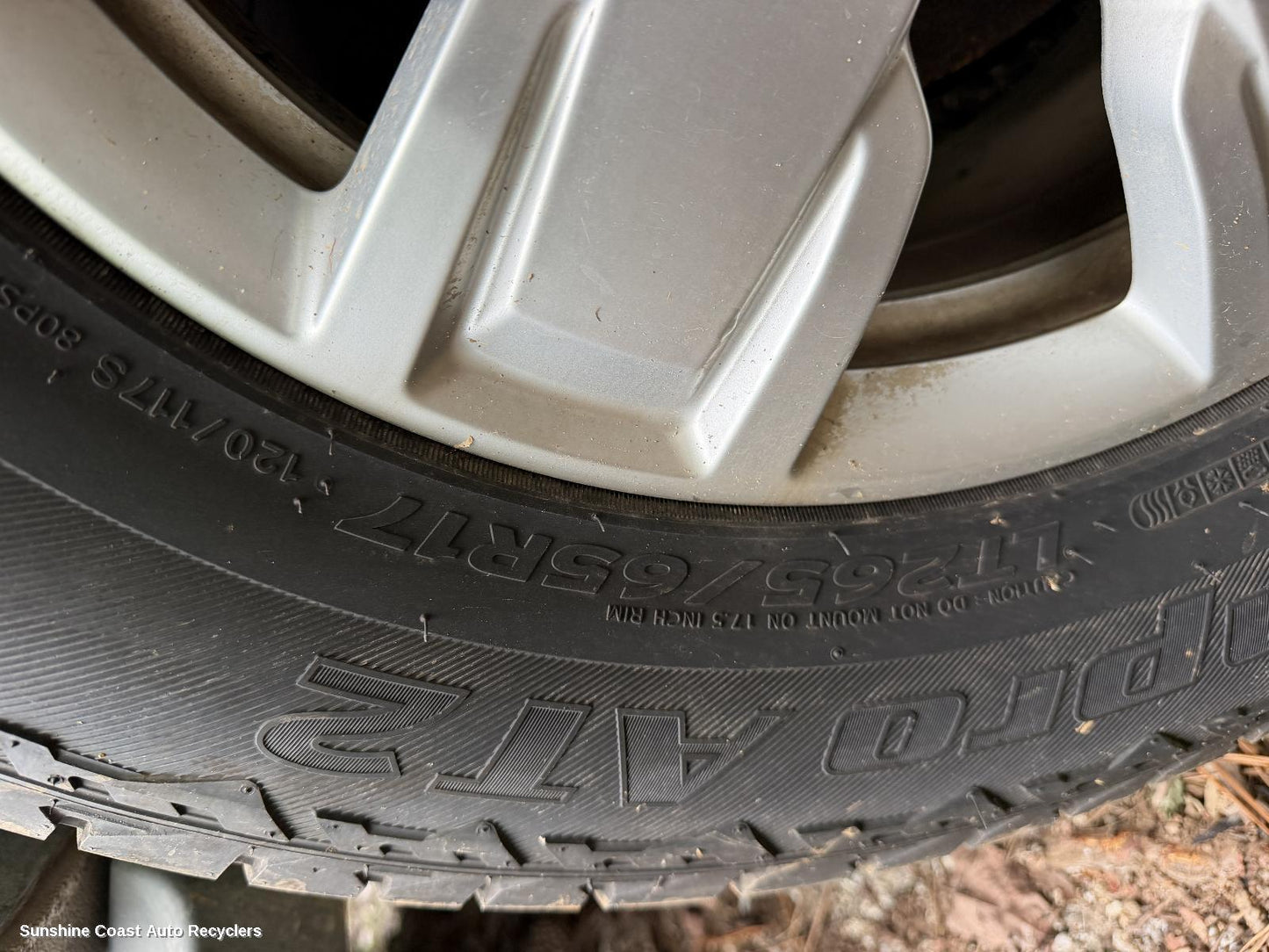 2017-2026 Ldv T60 Tyre