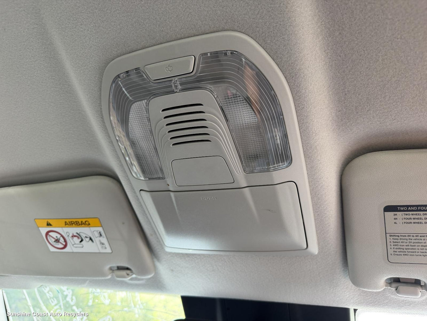 2020-2026 Mazda Bt50 Courtesy Light