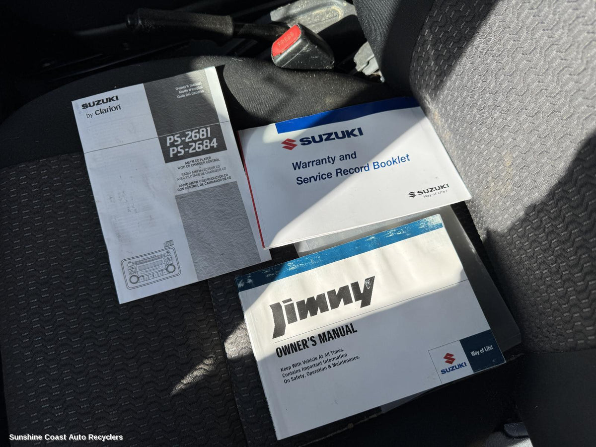1998-2018 Suzuki Jimny Owners Handbook