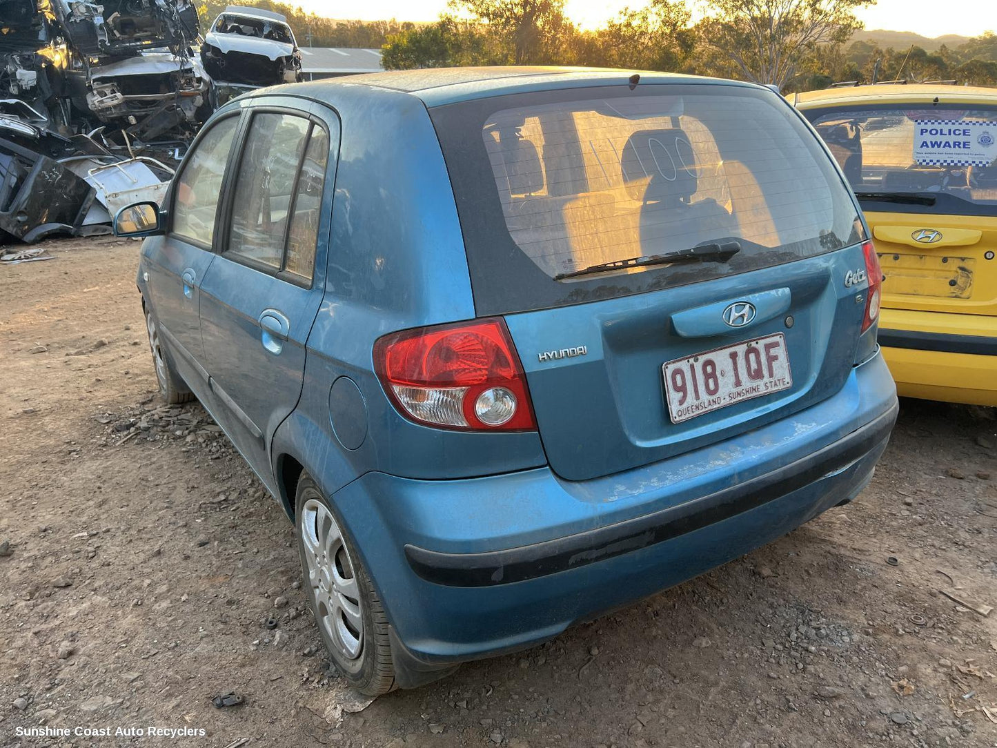 2005 Hyundai Getz Door Boot Gate Lock