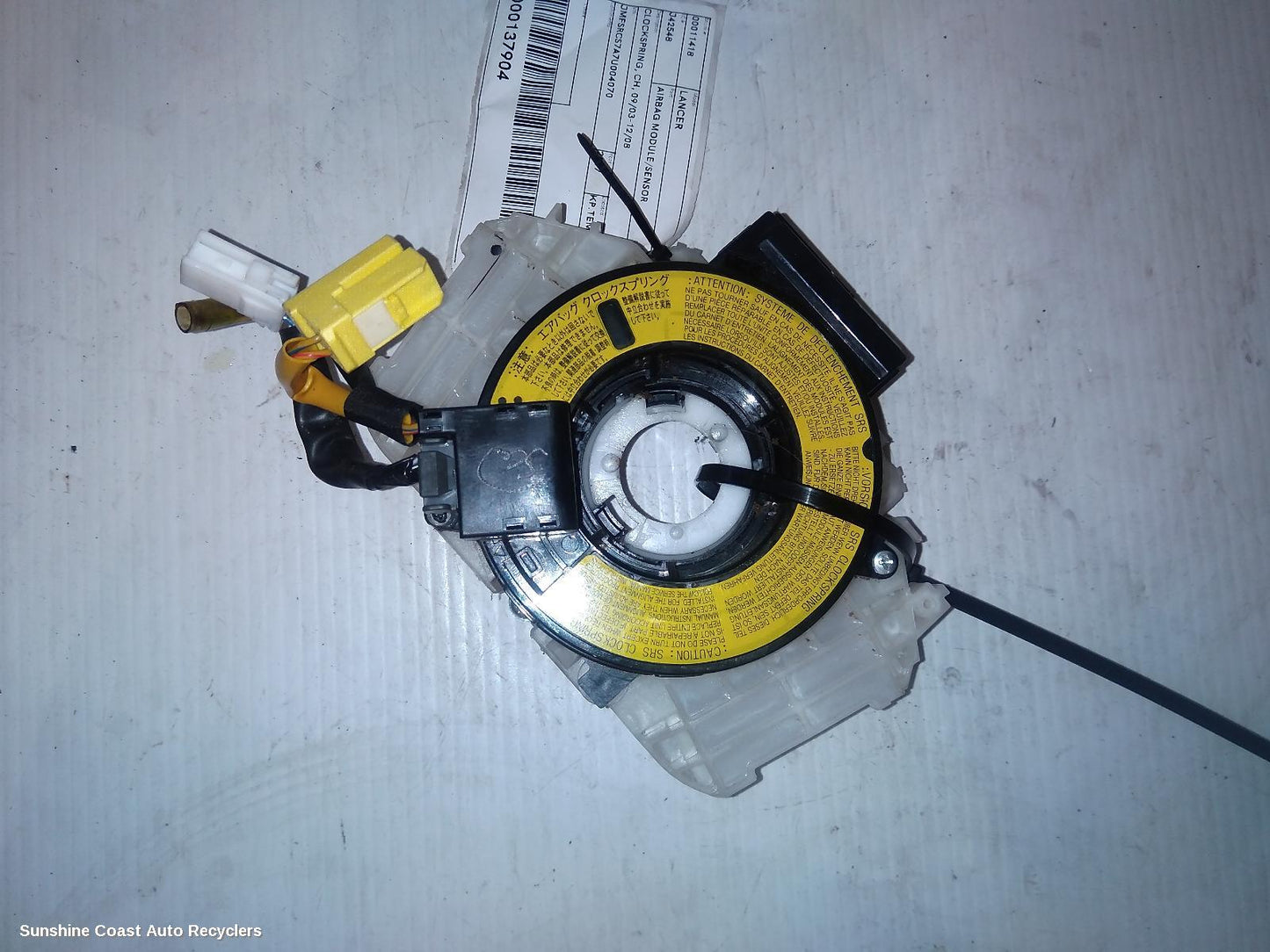 2007 Mitsubishi Lancer Airbag Module Sensor