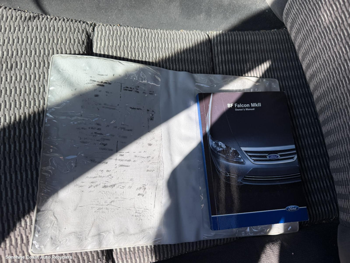 2005-2010 Ford Falcon Owners Handbook