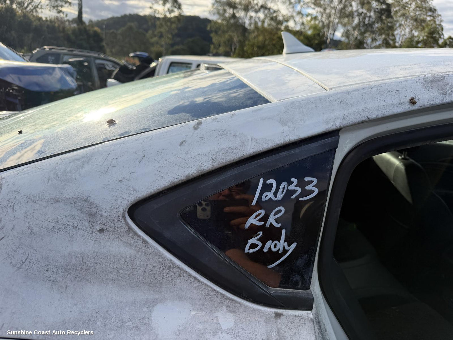2017-2020 Holden Commodore Right Rear Side Glass