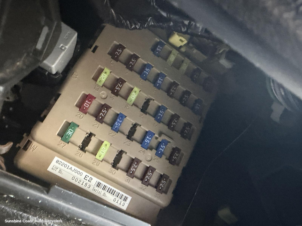 2009-2014 Subaru Outback Fuse Box