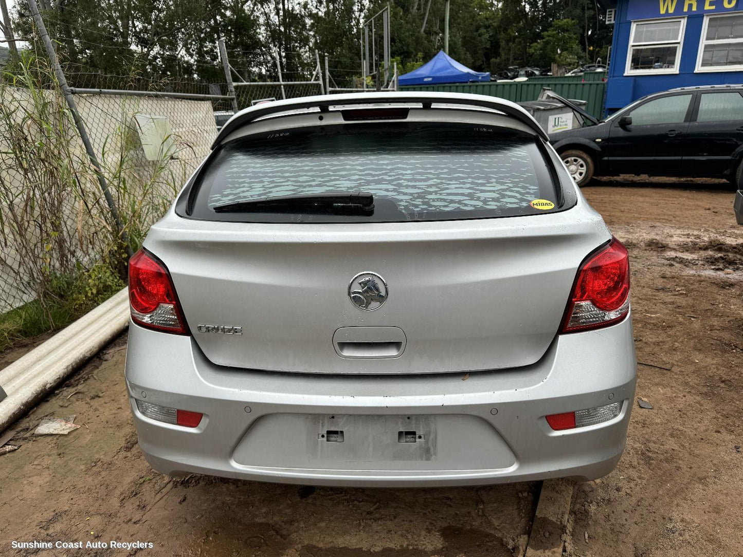 2016 Holden Cruze Bootlid Tailgate