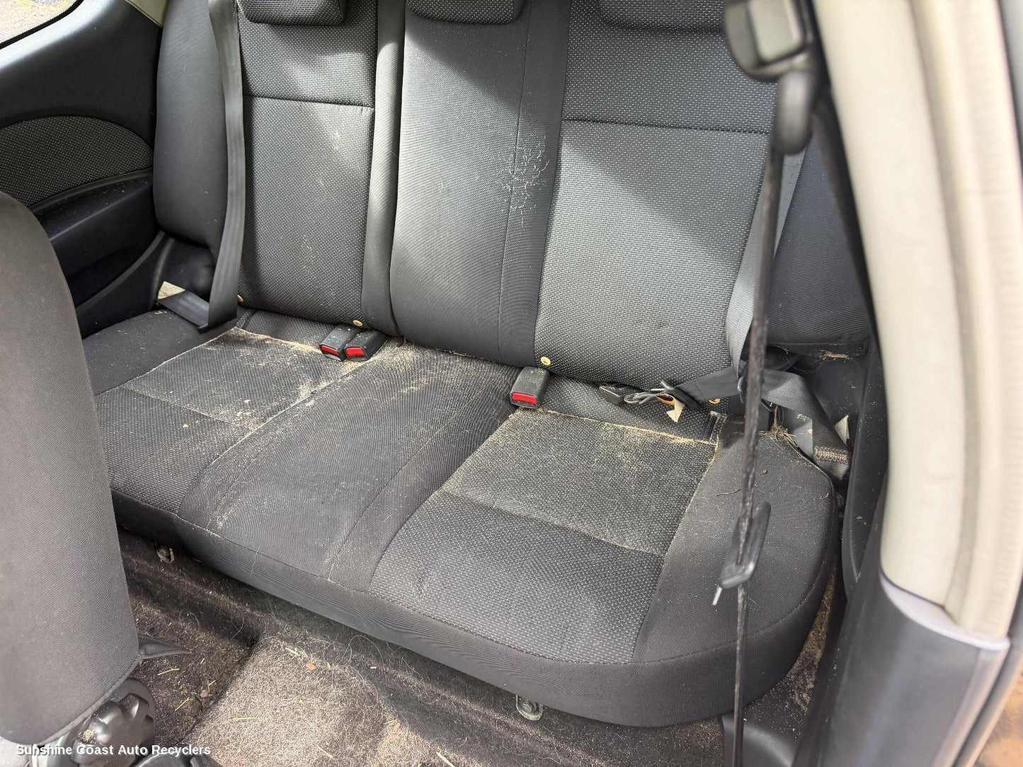 2005-2012 Holden Barina 2nd Seat Rear Seat
