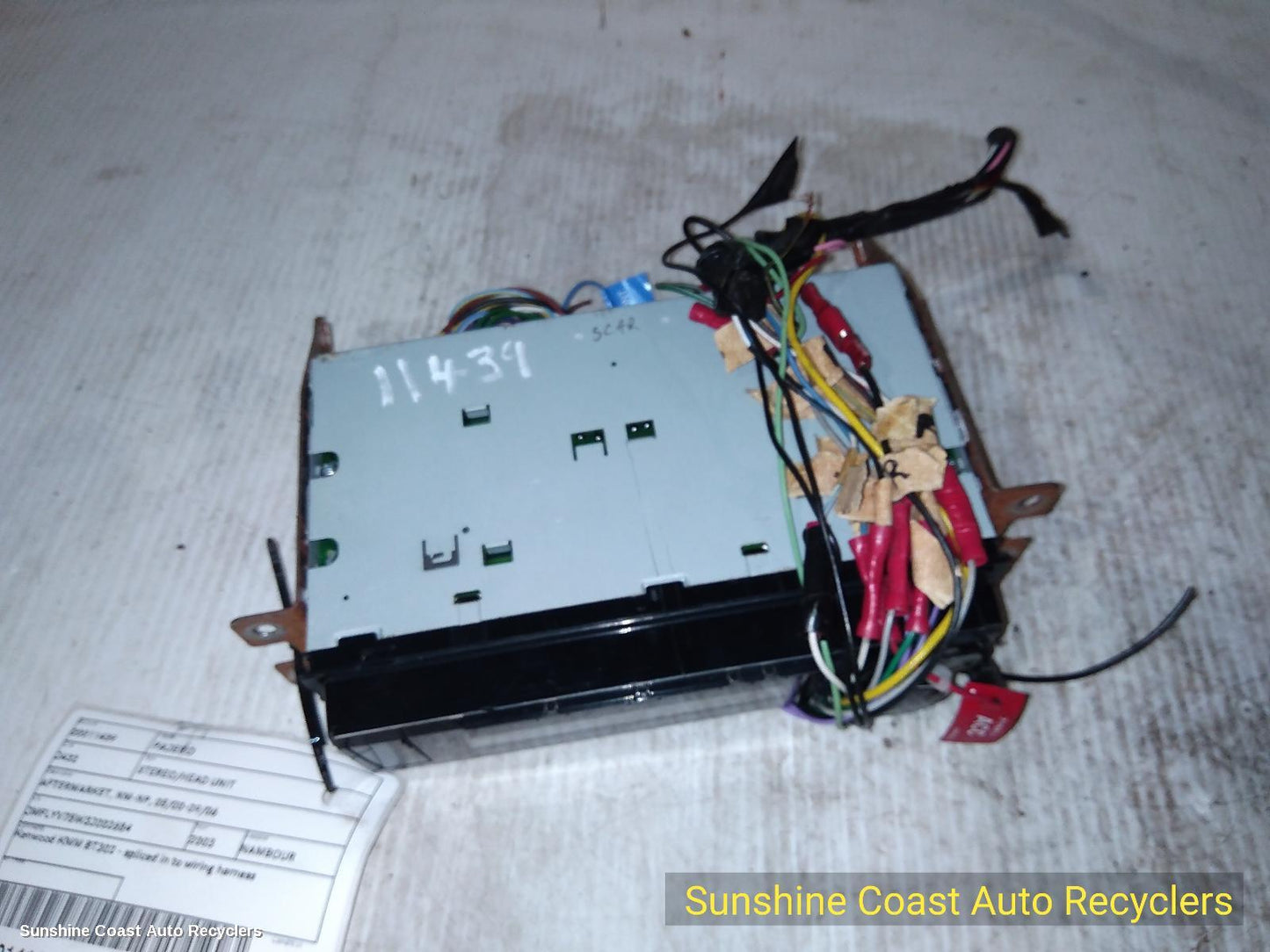 2003 Mitsubishi Pajero Radio Cd Dvd Sat Tv