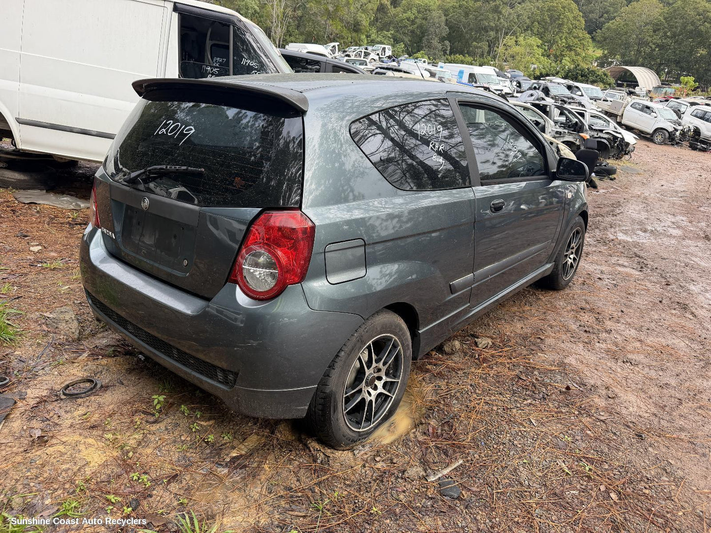 2005-2012 Holden Barina Right Front Window Reg Motor