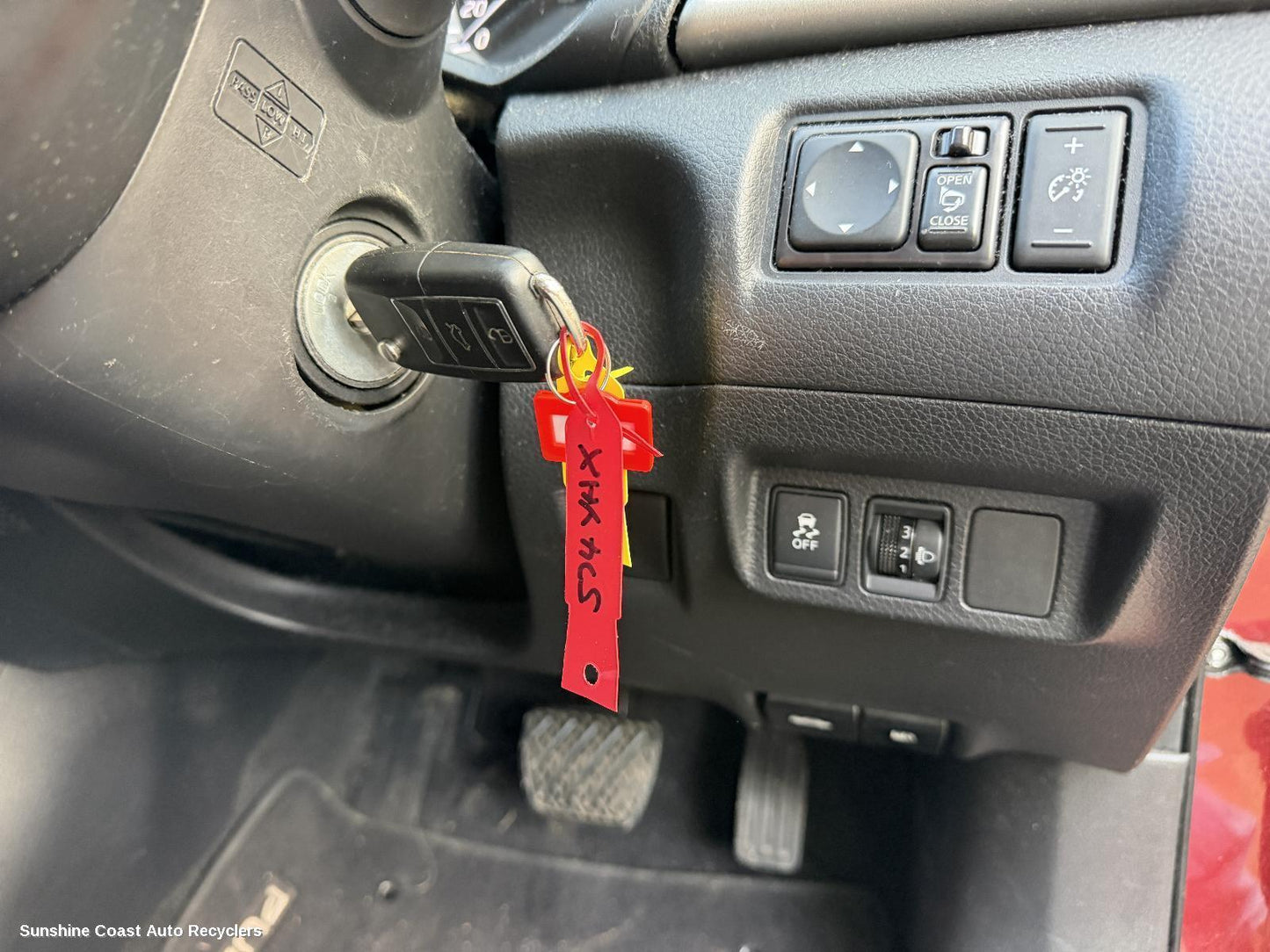 2013-2016 Nissan Pulsar Ignition W Key
