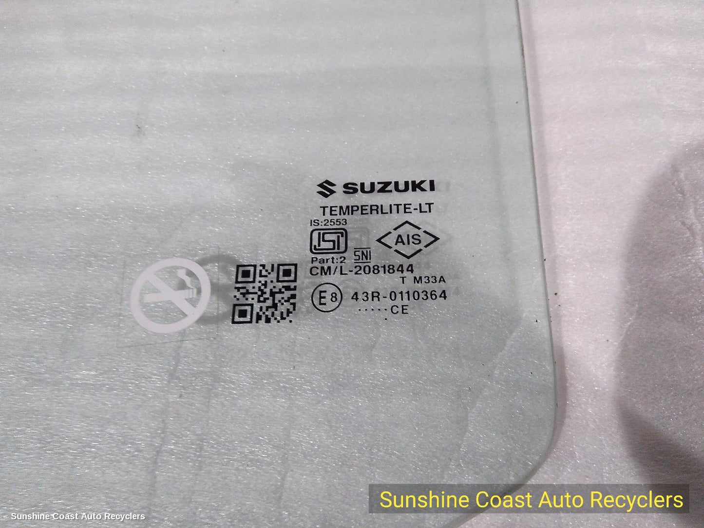 2024 Suzuki Jimny Left Front Door Window