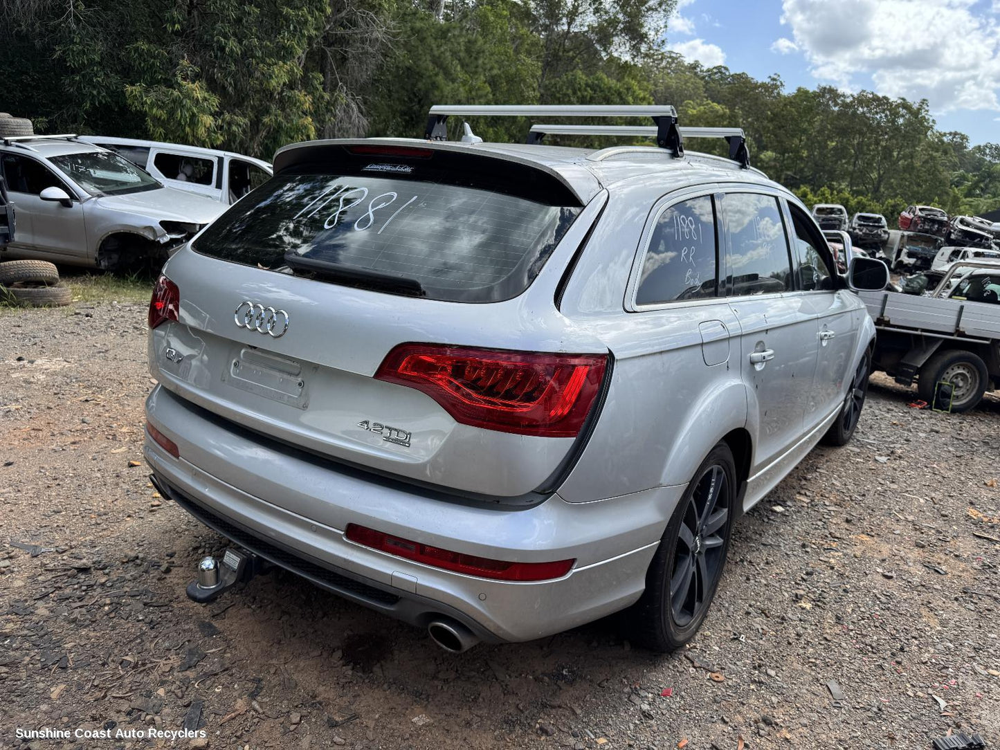 2010 Audi Q7 Left Rear Trailing Arm