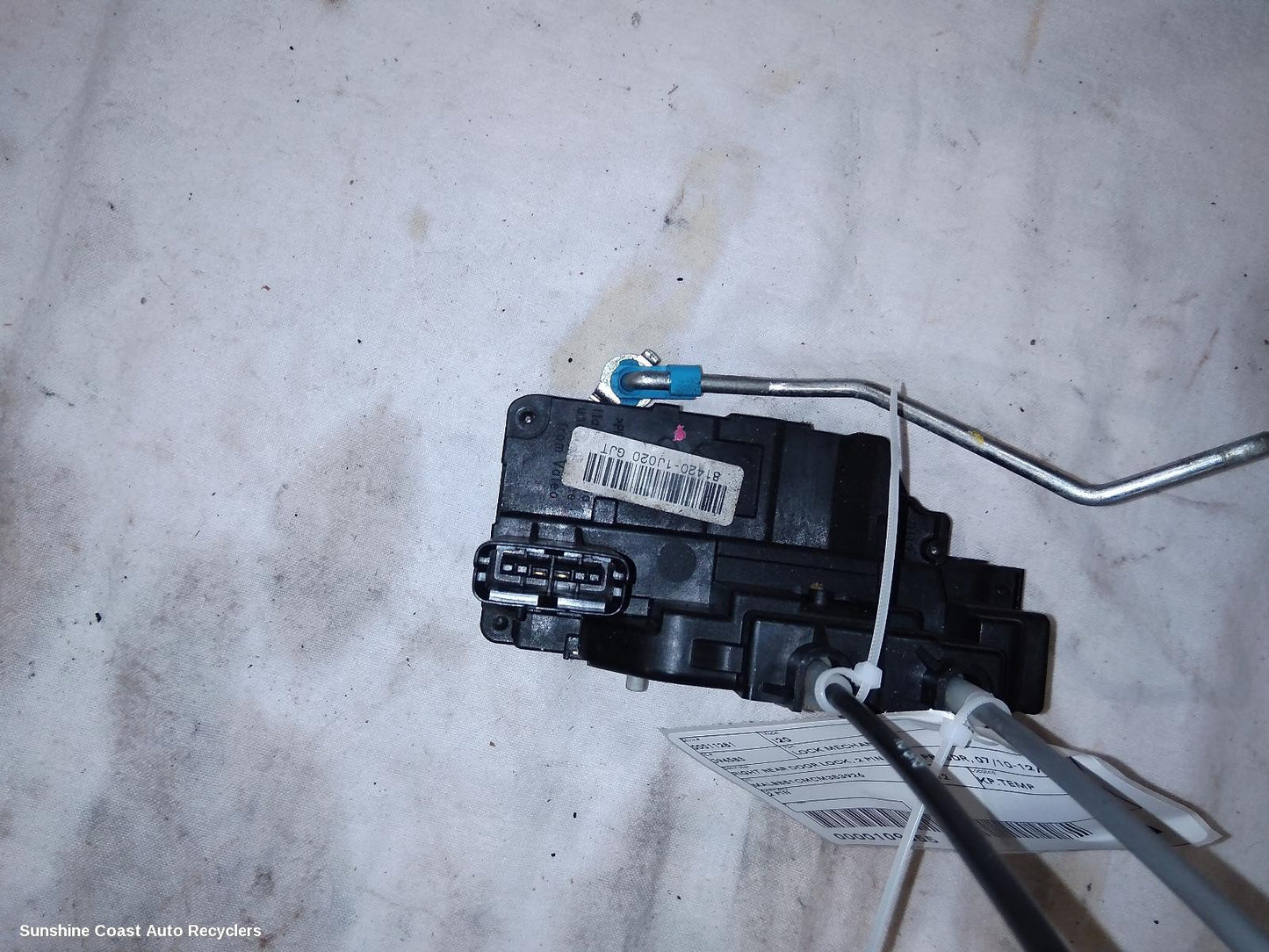 2012 Hyundai I20 Door Boot Gate Lock
