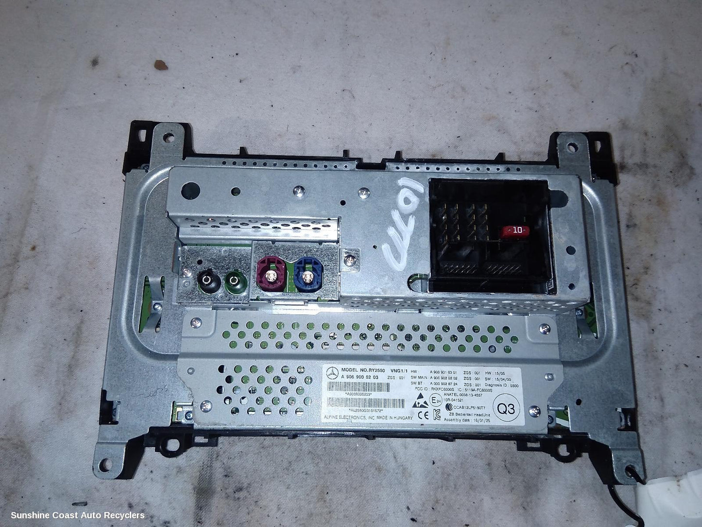 2006-2018 Mercedes Sprinter Radio Cd Dvd Sat Tv