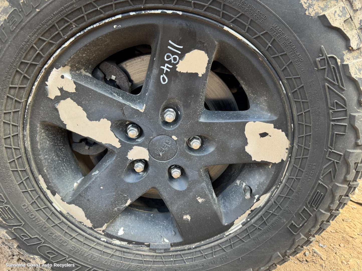 2010-2018 Jeep Wrangler Caliper