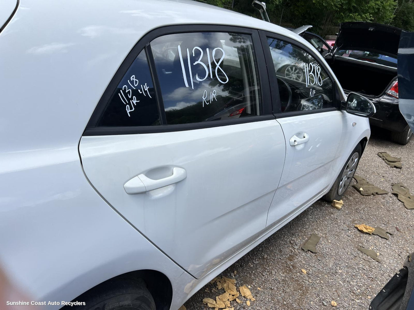 2018 Kia Rio Right Rear Door Sliding