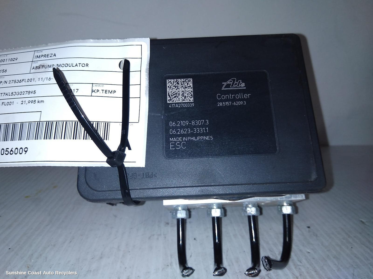 2016-2022 Subaru Impreza Abs Pump Modulator