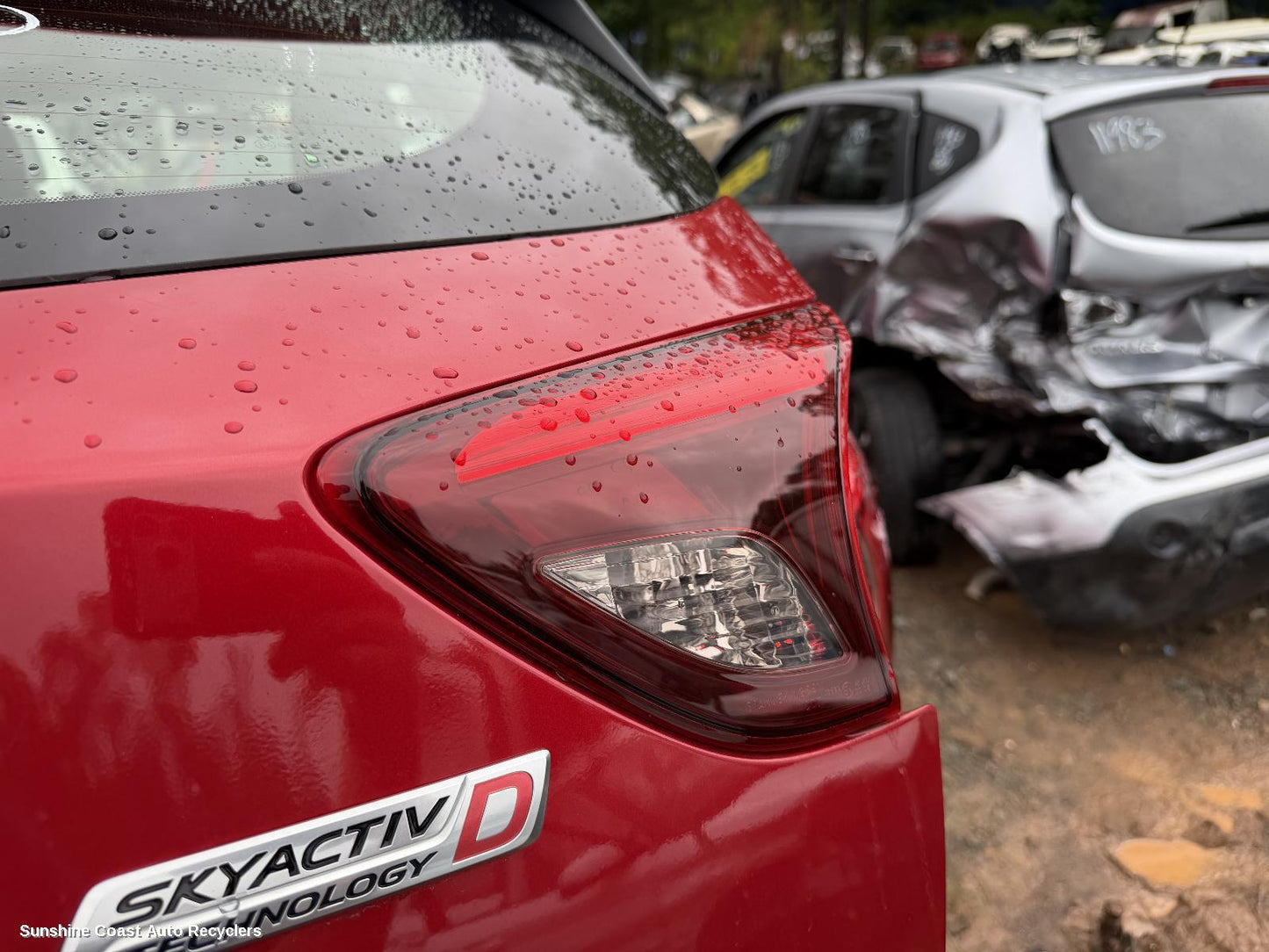 2012-2016 Mazda Cx5 Rear Garnish