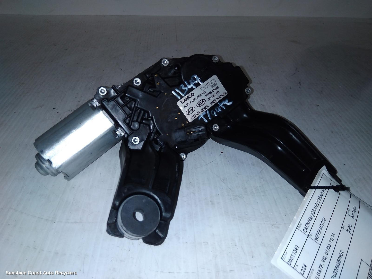 2008 Kia Carnival/grand Carnival Wiper Motor