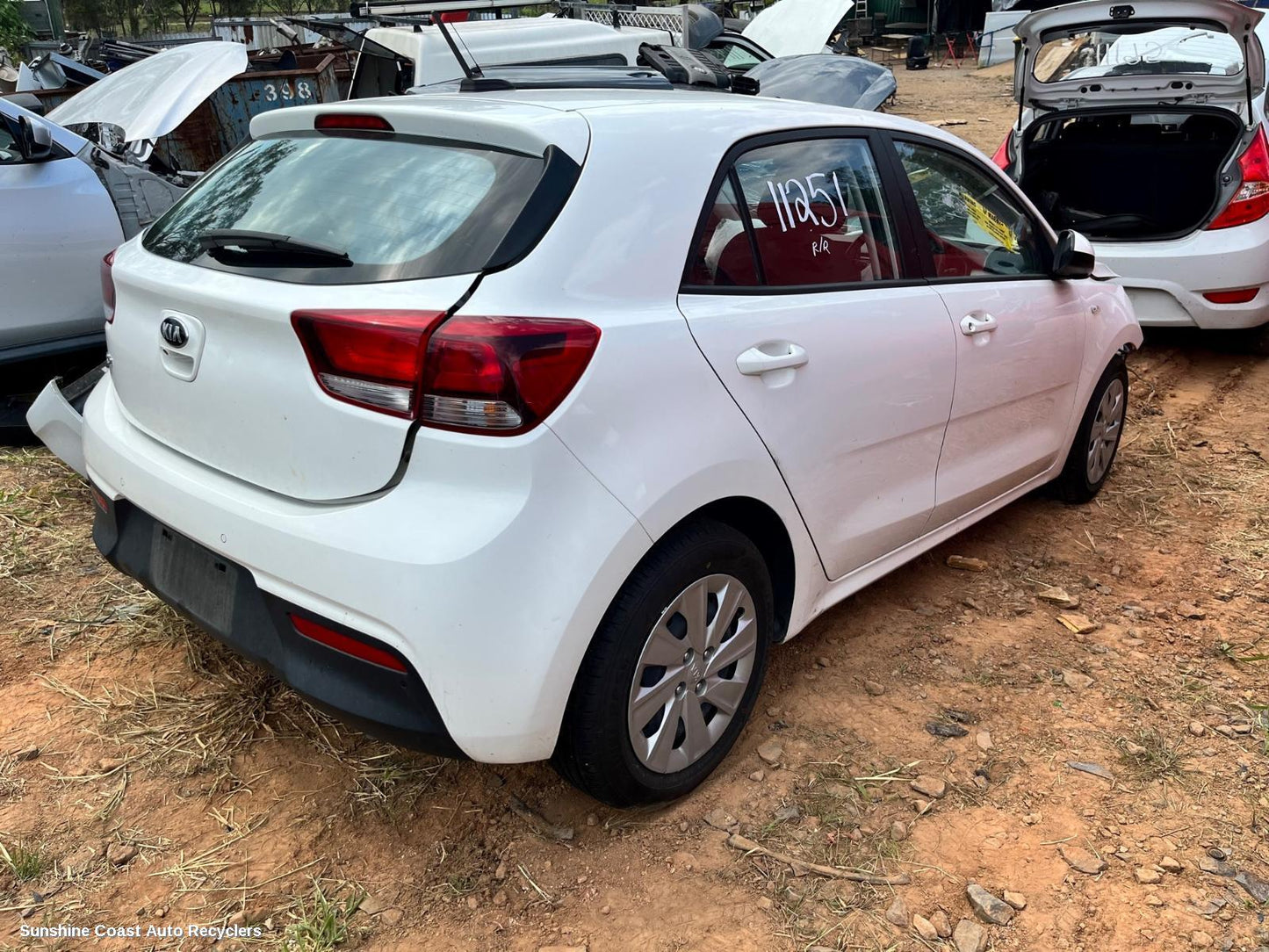 2021 Kia Rio Rear Garnish