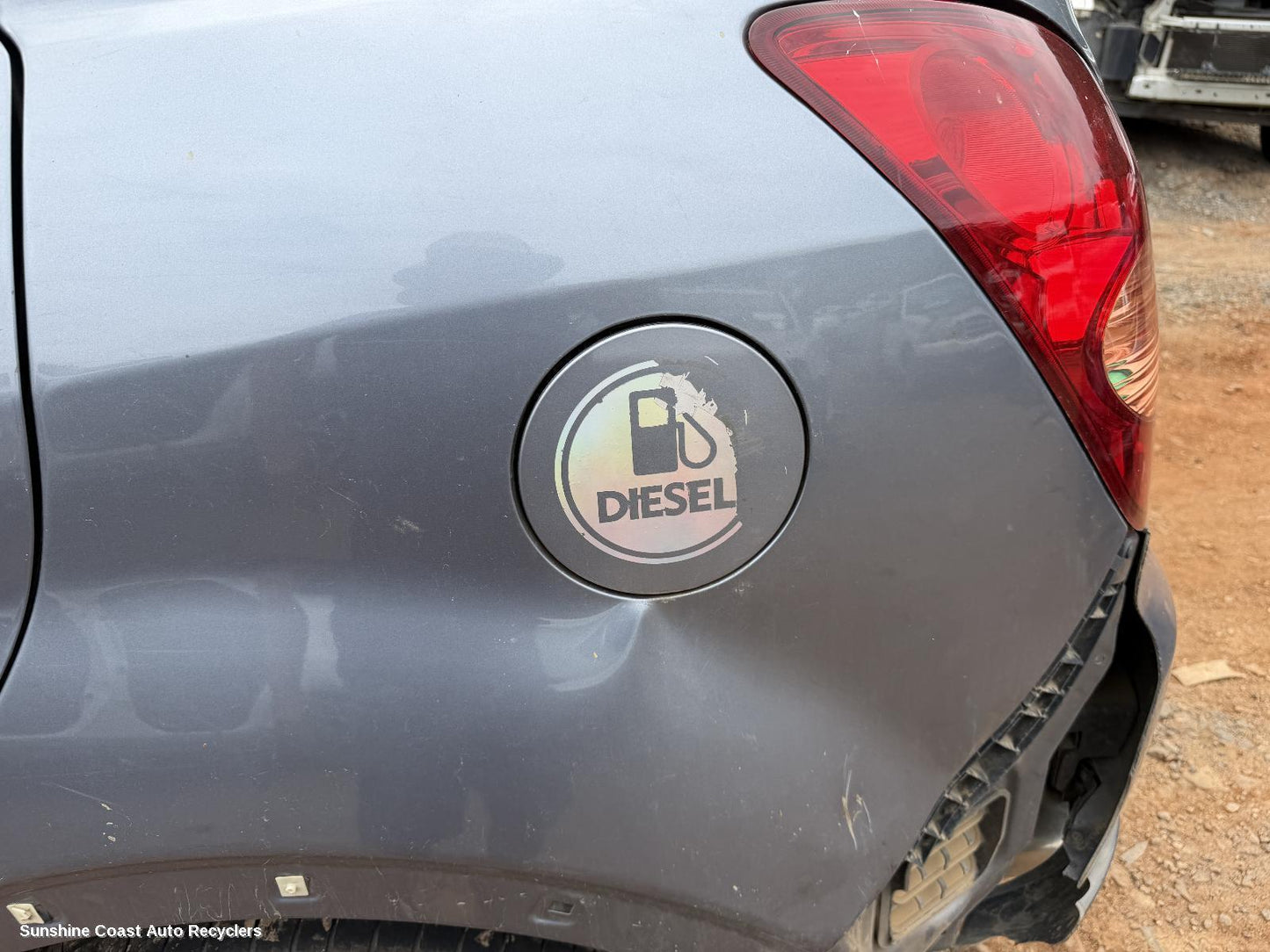 2011-2019 Ssangyong Korando Fuel Door Filler