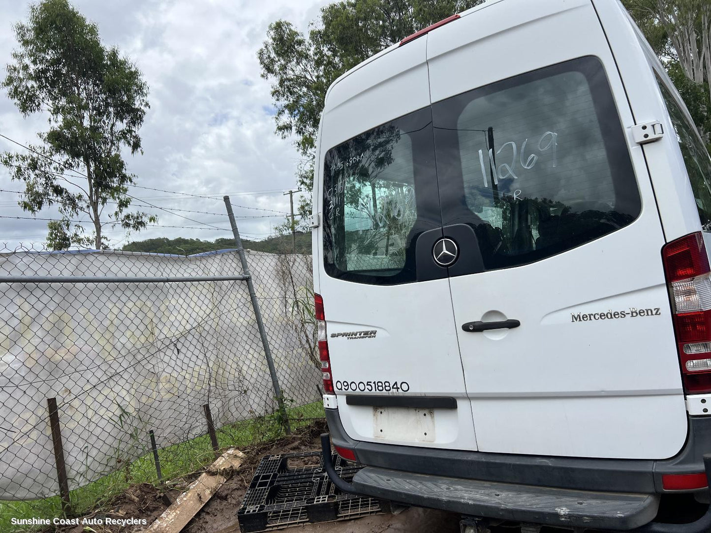 2011 Mercedes Sprinter Right Indicator Fog Side
