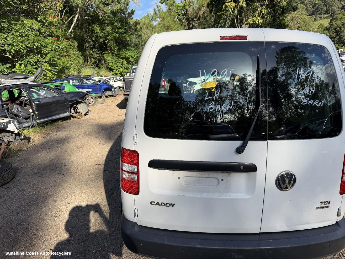 2010-2015 Volkswagen Caddy Rear Garnish