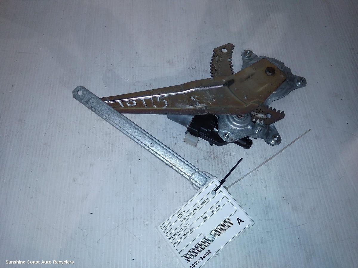 2015-2023 Mitsubishi Triton Right Rear Wnd Reg Motor