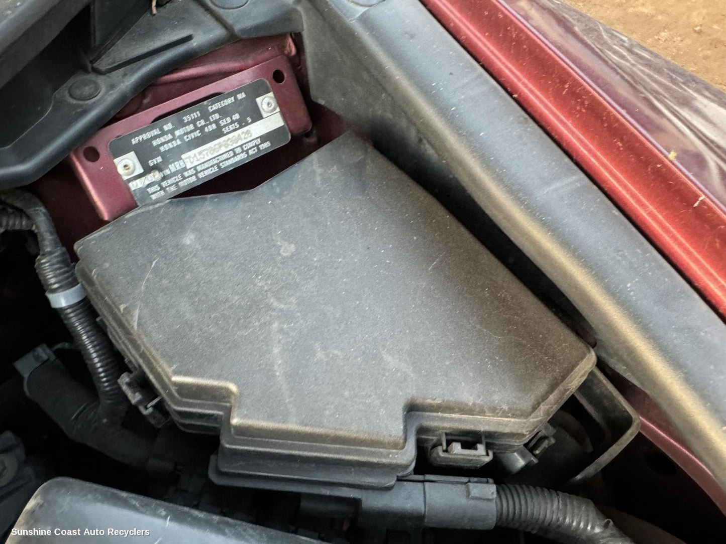 2006-2011 Honda Civic Fuse Box