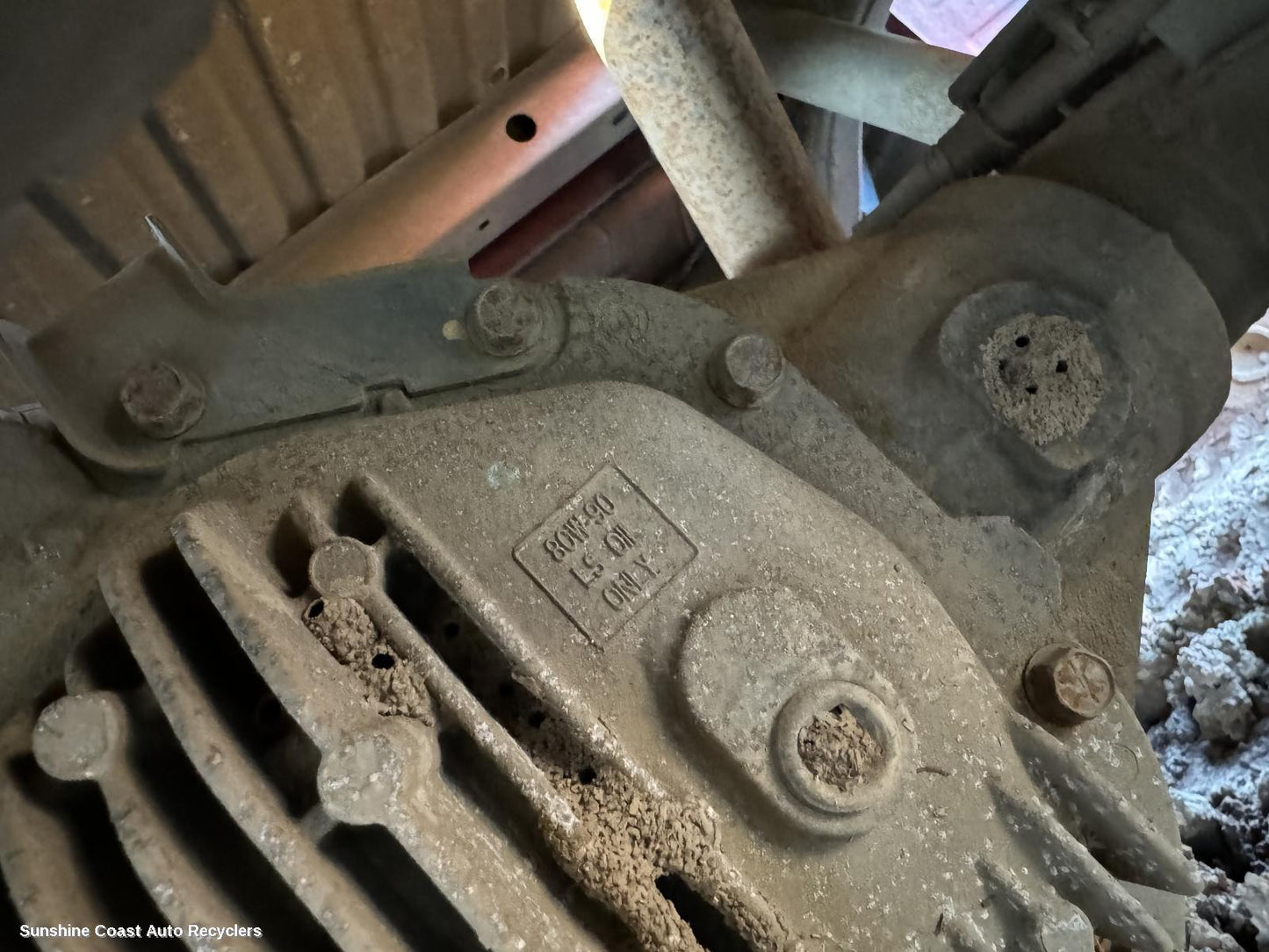 2010 Nissan Navara Rear Diff Assembly