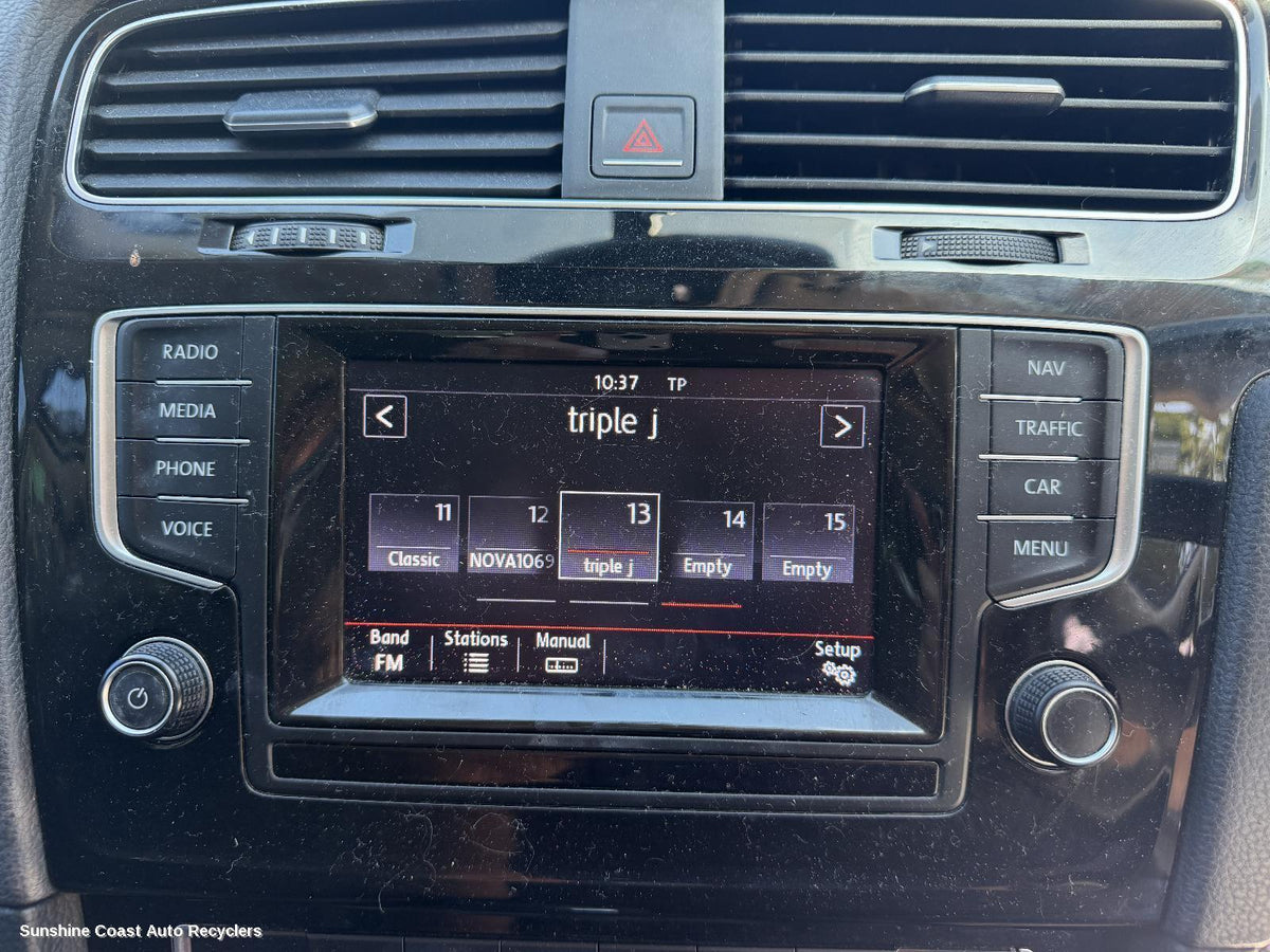 2012-2017 Volkswagen Golf Radio Cd Dvd Sat Tv