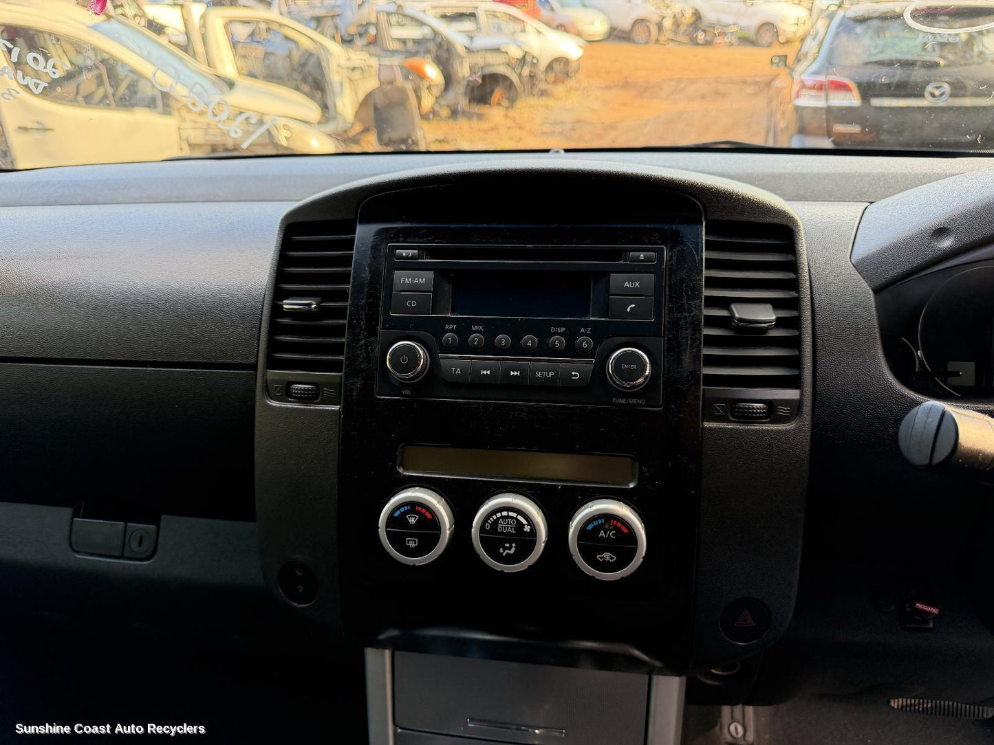 2005-2015 Nissan Navara Heater Ac Controls