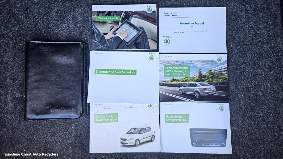 2010-2015 Skoda Fabia Owners Handbook