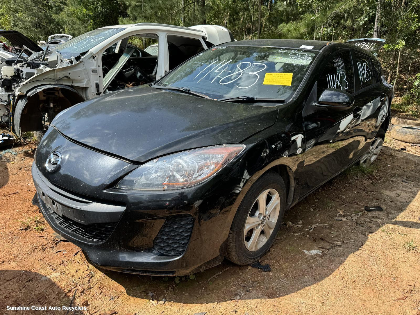 2013 Mazda 3 Left Headlamp