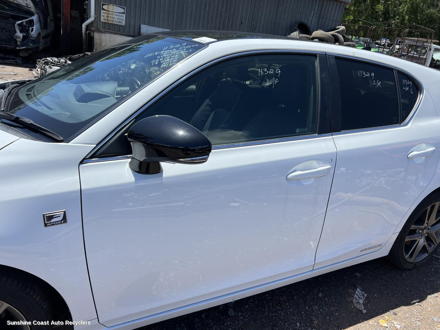 2018 Lexus Ct200h Left Front Door