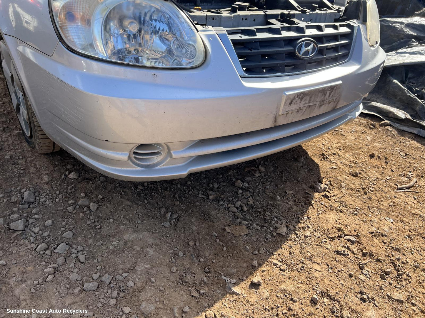 2002-2005 Hyundai Accent Front Bumper