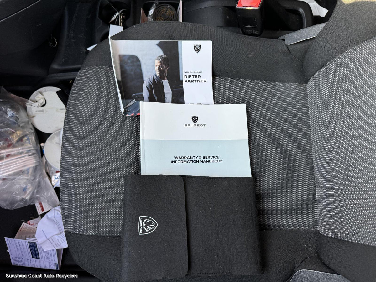 2019-2026 Peugeot Partner Owners Handbook