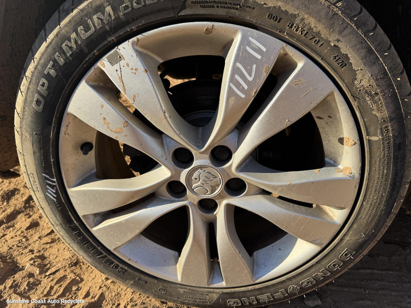 2015 Holden Cruze Right Rear Hub Assembly