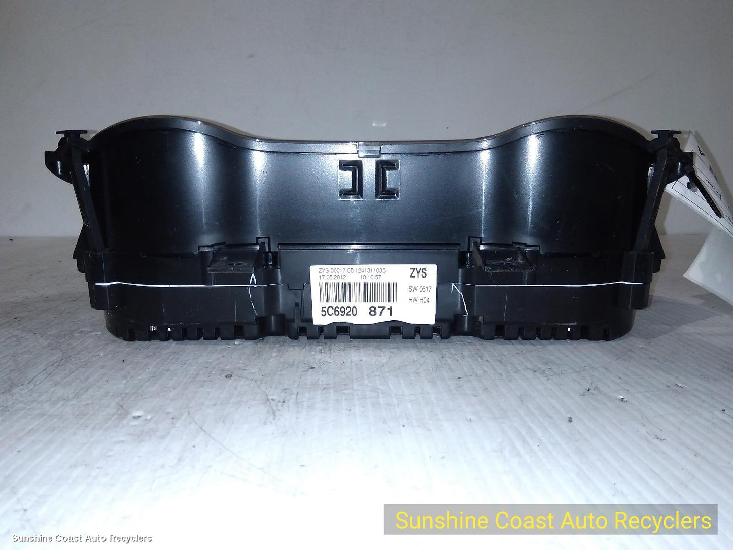 2012 Volkswagen Jetta Instrument Cluster