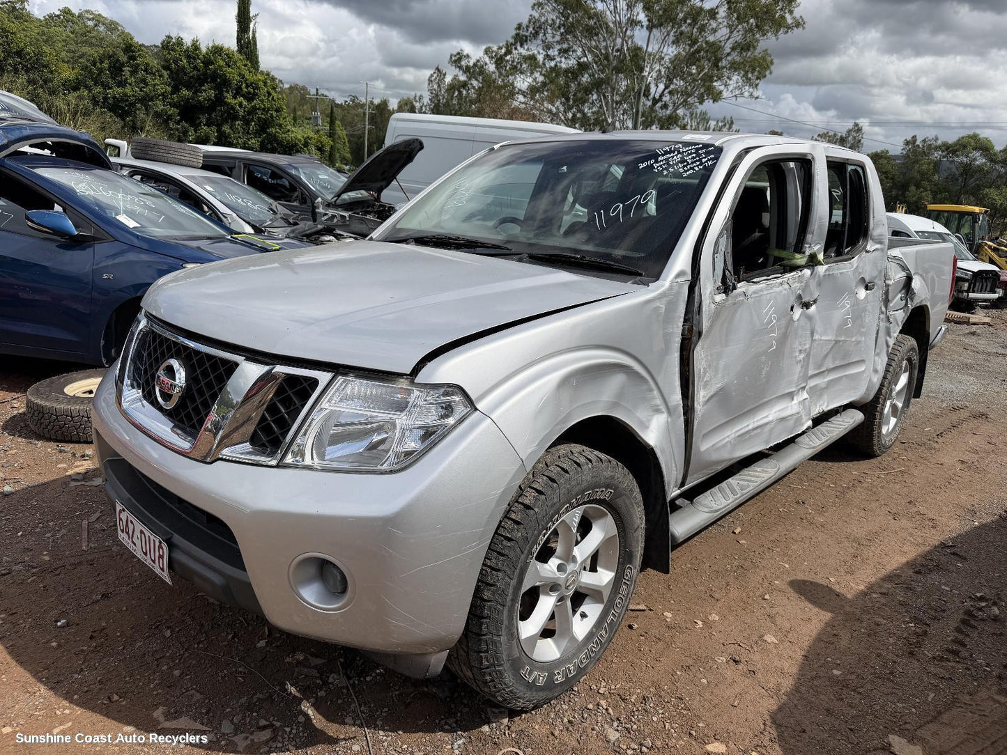 2005-2015 Nissan Navara Spare Wheel Winch