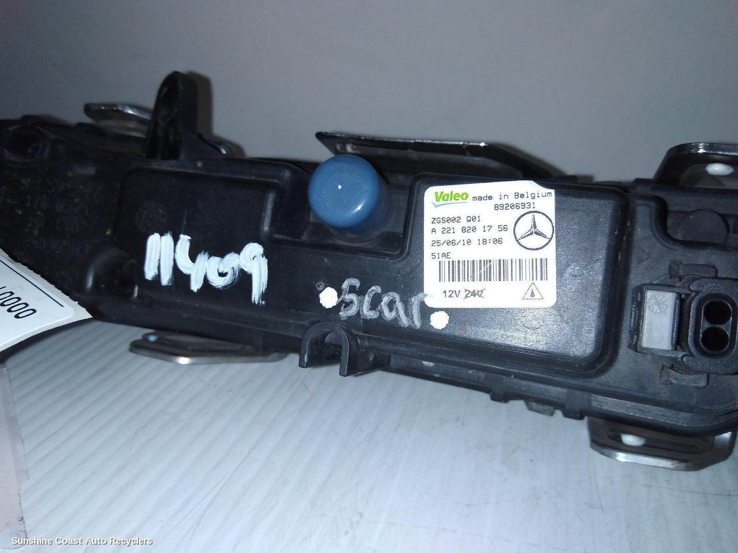 2010 Mercedes C Class Left Indicator Fog Side