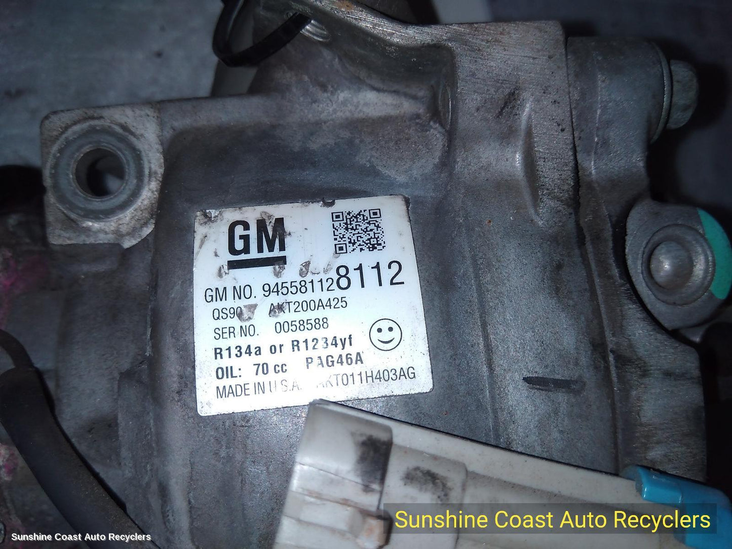 2016 Holden Barina A C Compressor