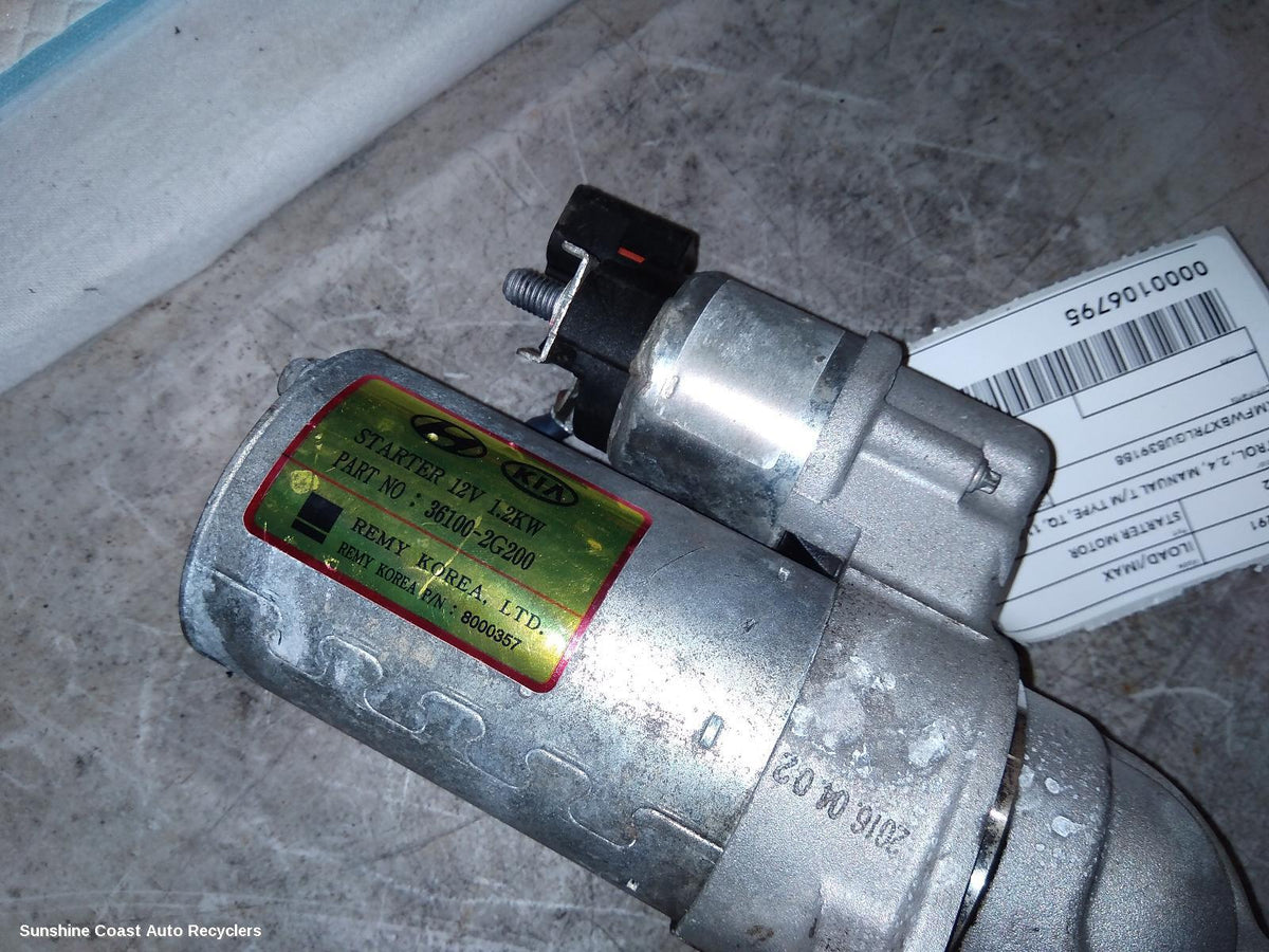 2007-2018 Hyundai Iload/imax Starter