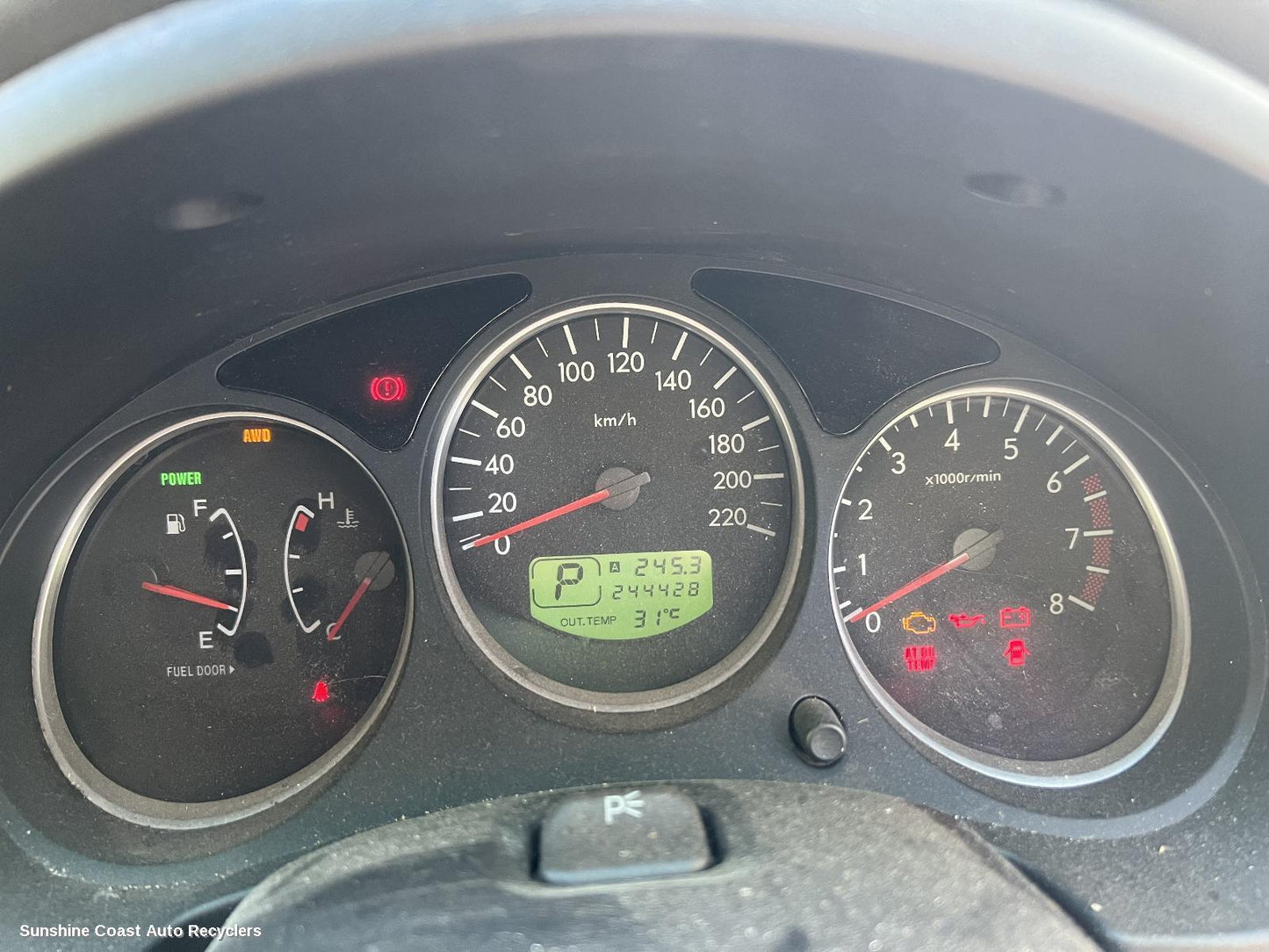 2004-2005 Subaru Forester Instrument Cluster