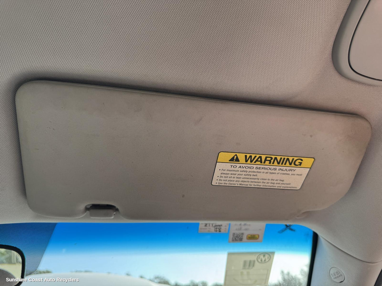 2010 Kia Carnival/grand Carnival Sunvisor