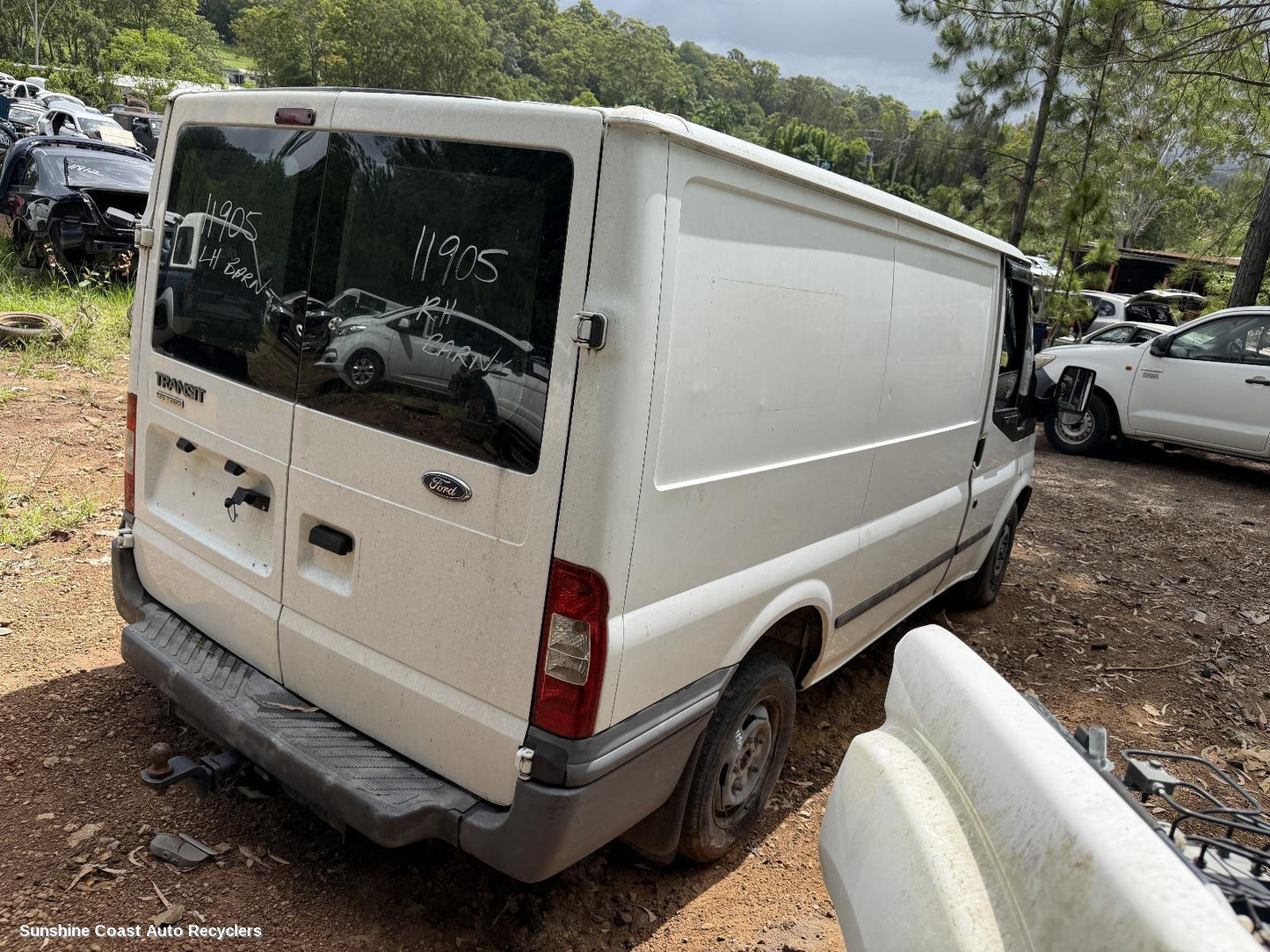 2006-2014 Ford Transit Plenum Chamber